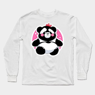 Funny Panda Long Sleeve T-Shirt